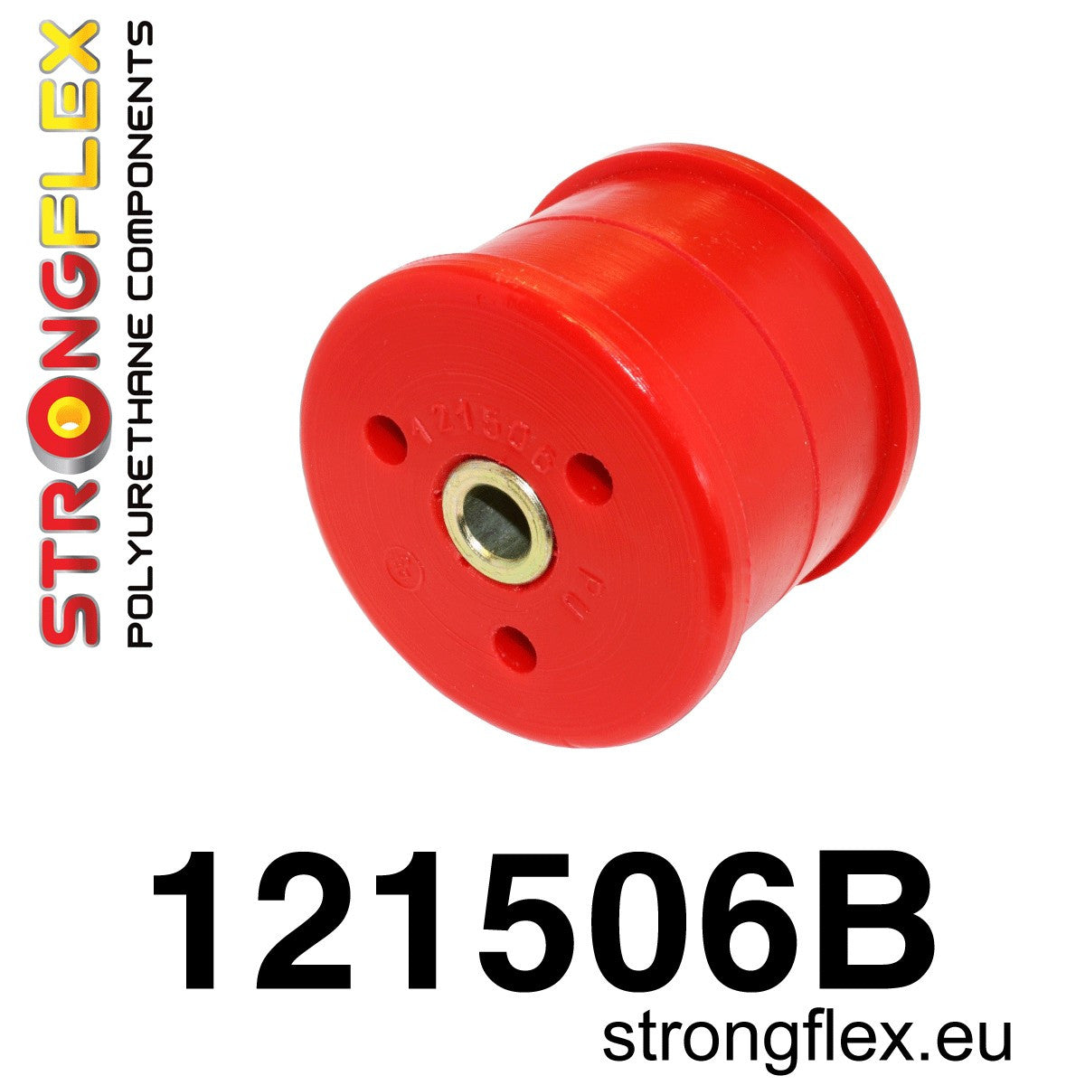 121506B Front lower diff mount 70mm Standard (Red) Mitsubishi Lancer Evolution IV /  V / VI (96-01)