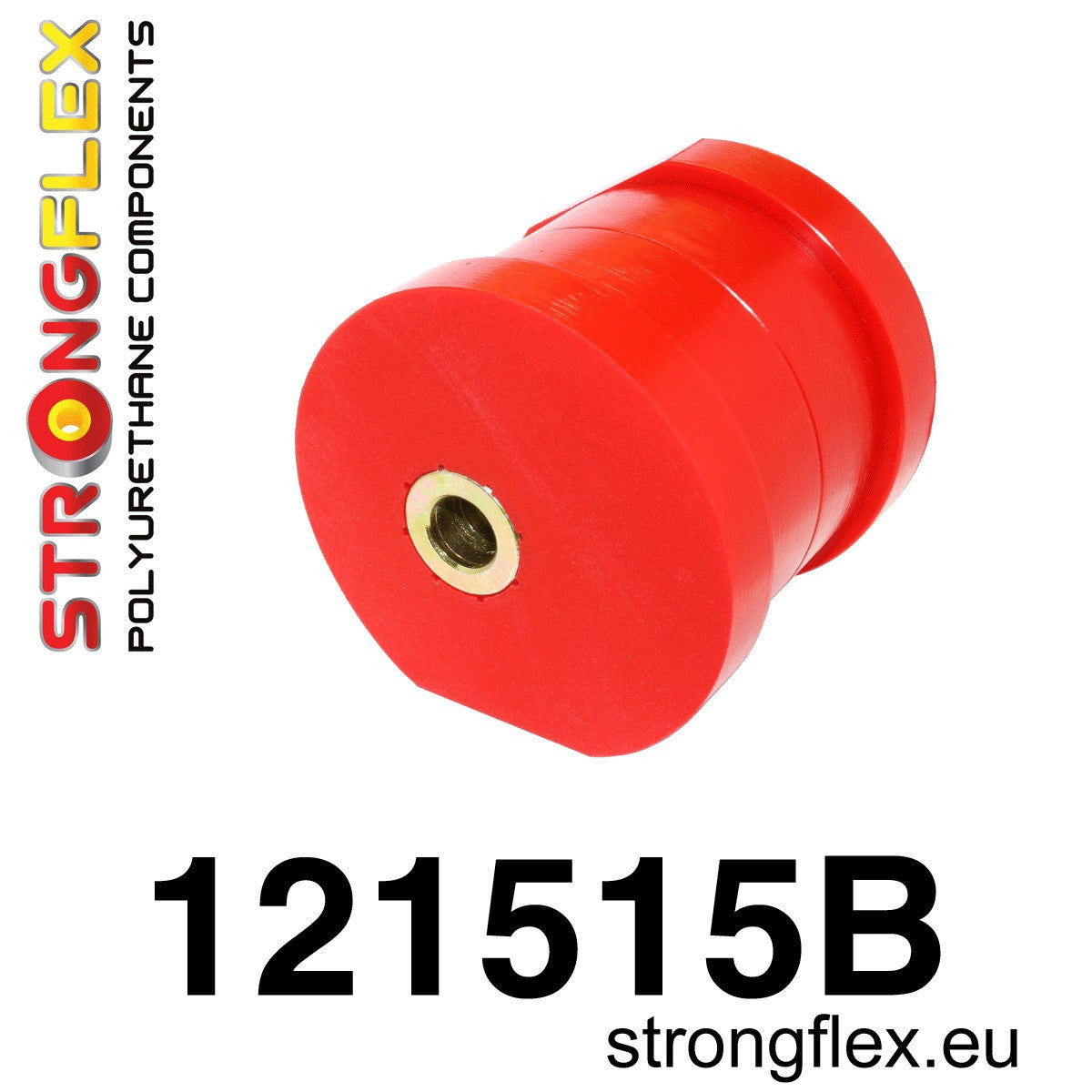 121515B Front upper engine mount Standard (Red) Mitsubishi Lancer Evolution IV /  V / VI (96-01)