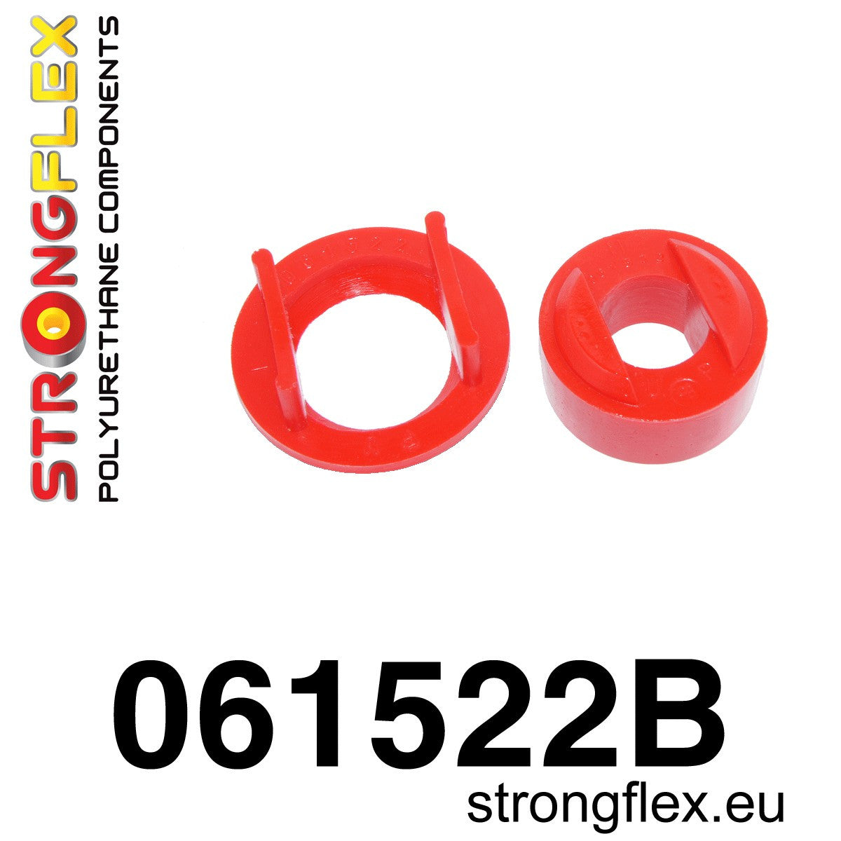 061522B Motor mount inserts Standard (Red) Fiat Cinquecento (91-98)