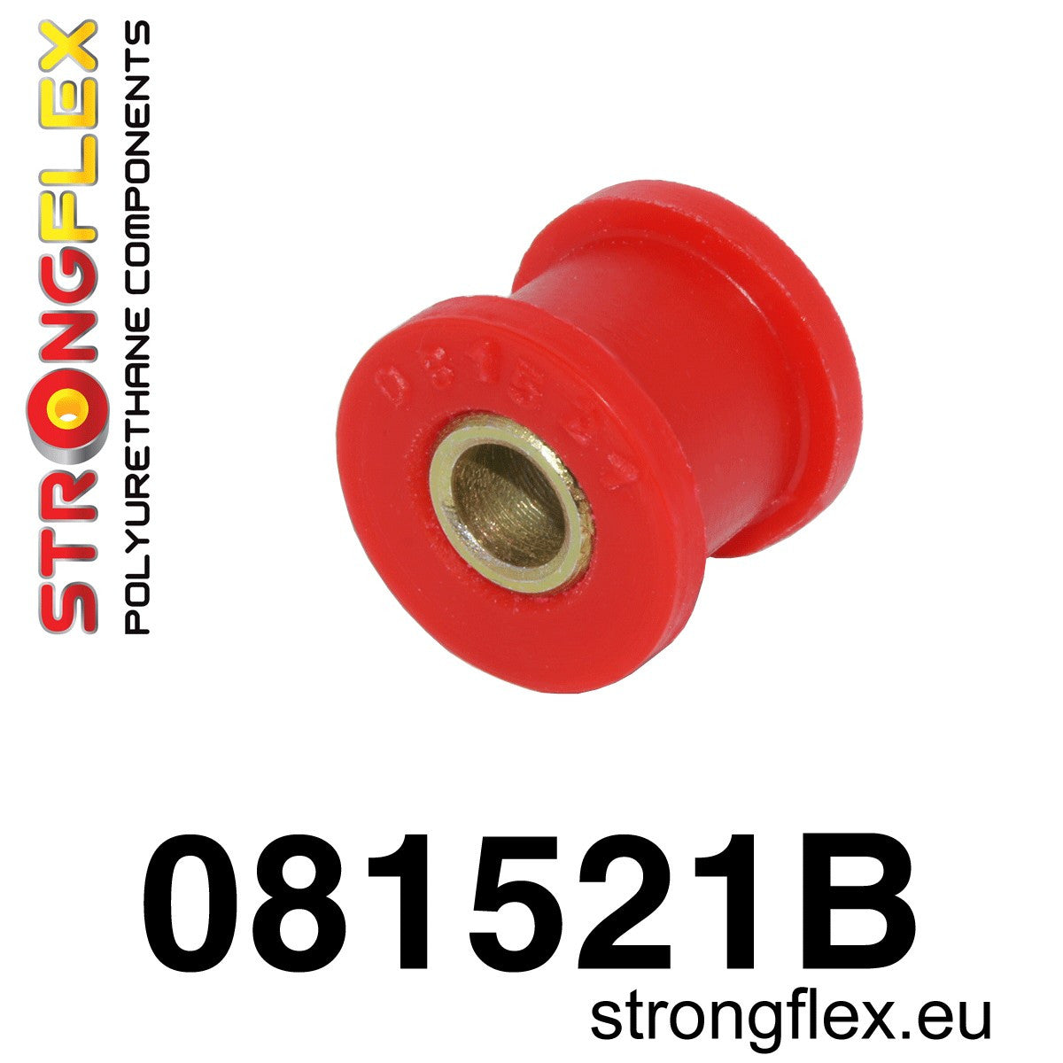 081521B Rear anti roll bar link bush Standard (Red) Acura Integra III (93-01) DB6/7/8/9 / DC1/2/4