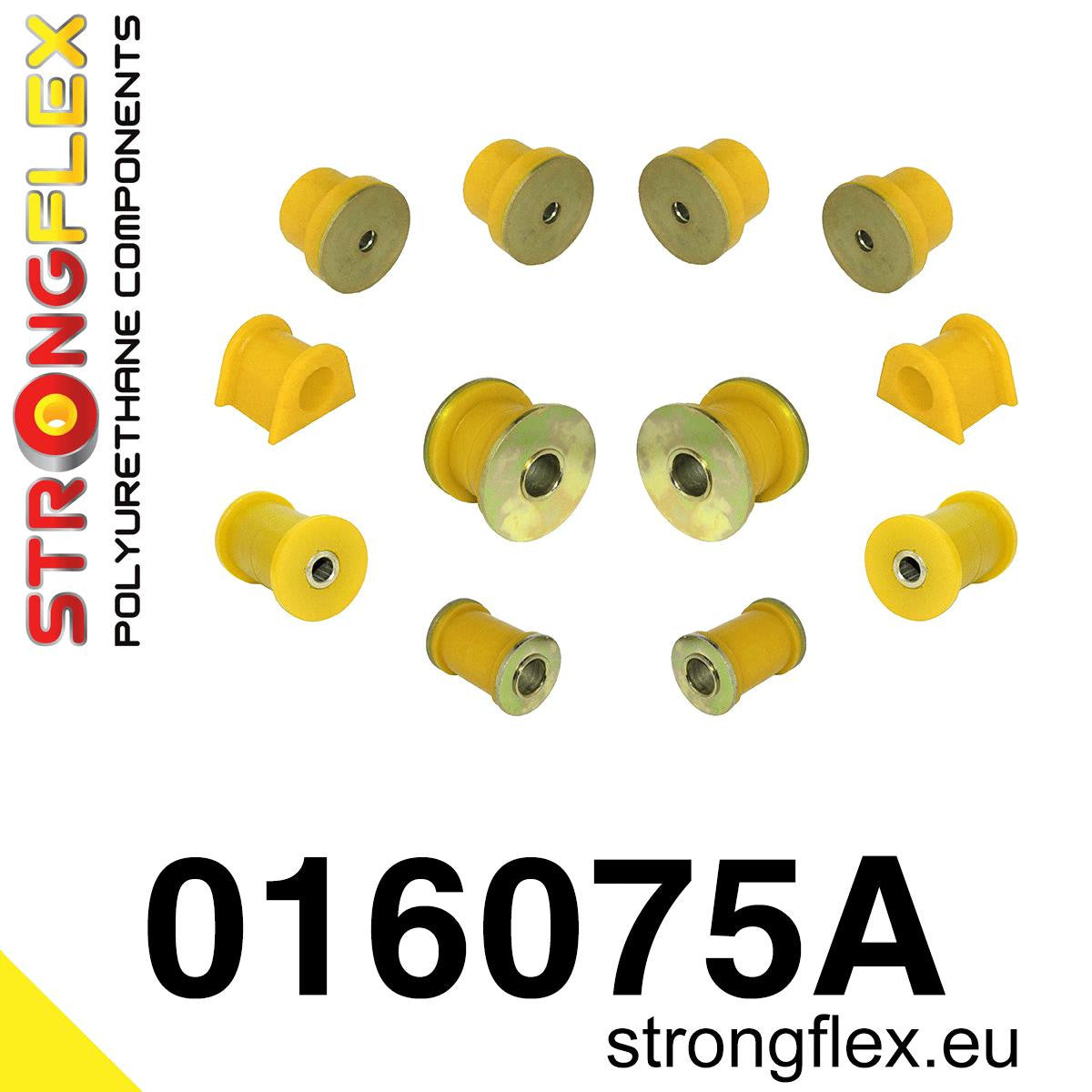 016075A Front suspension bush kit SPORT Sport (Yellow) Alfa Romeo 147 (00-10) type 937