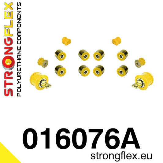016076A Rear suspension bush kit SPORT Sport (Yellow) Alfa Romeo 147 (00-10) type 937