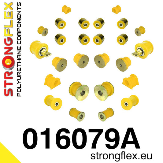 016079A Full suspension bush kit SPORT Sport (Yellow) Alfa Romeo 147 (00-10) type 937