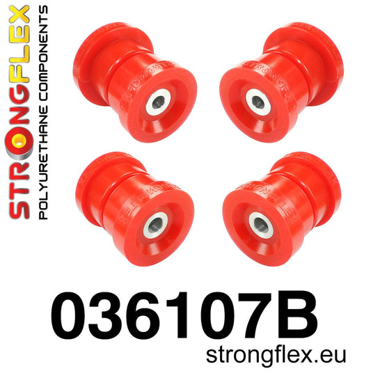 036107B Rear beam mounting bush kit Standard (Red) BMW Seria 3 III (90-99) E36
