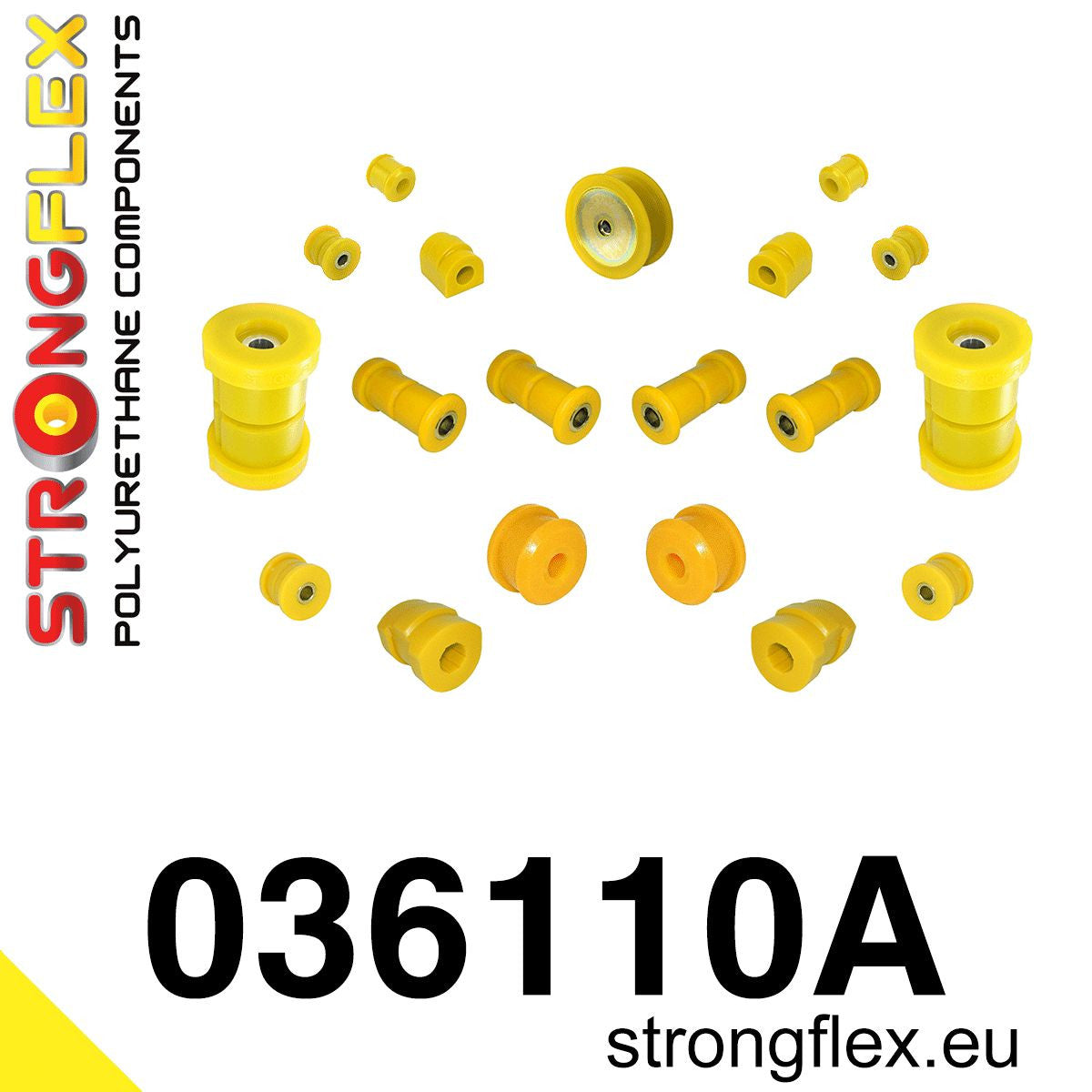 036110A Full suspension bush kit SPORT Sport (Yellow) BMW Z3 (95-02) E36/7