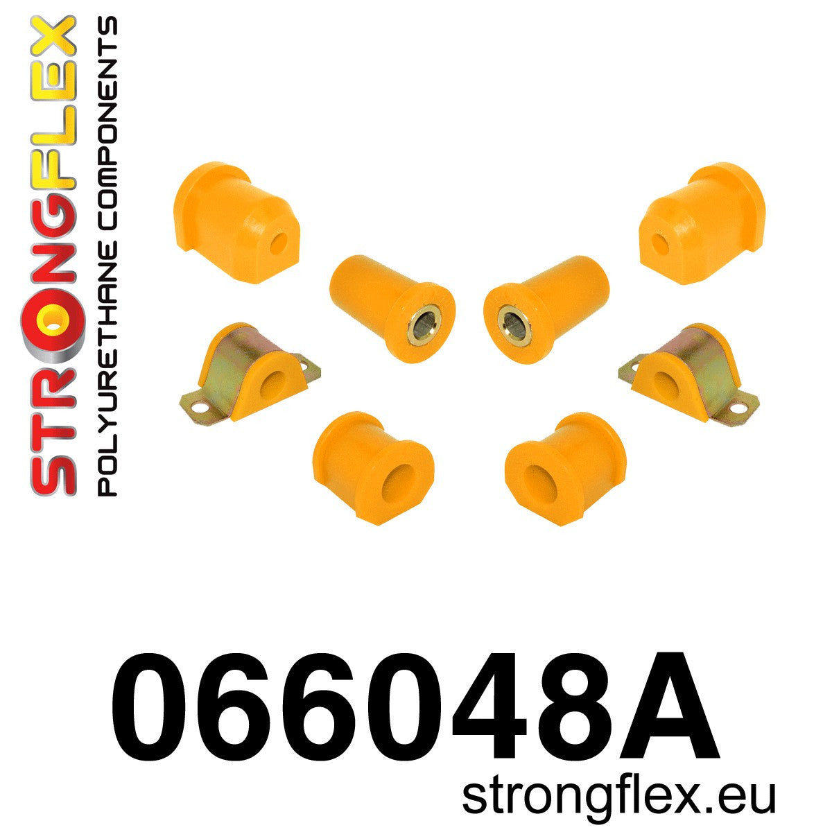 066048A Front suspension bush kit SPORT Sport (Yellow) Fiat Cinquecento (91-98)
