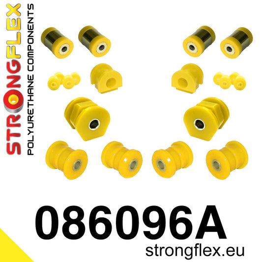 086096A Front suspension bush kit SPORT Sport (Yellow) Honda Civic VI (95-00)