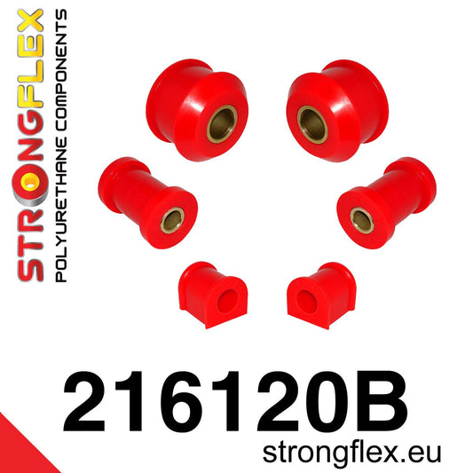 216120B Front suspension polyurethane bush kit Standard (Red) Toyota Celica VI (93-99) T200