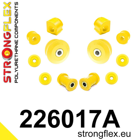 226017A Front suspension bush kit SPORT Sport (Yellow) Seat Córdoba I (93-02) 6K