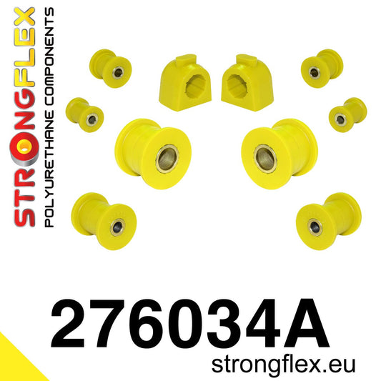 276034A Front suspension bush kit SPORT Sport (Yellow) Saab 9-2X (04-06)