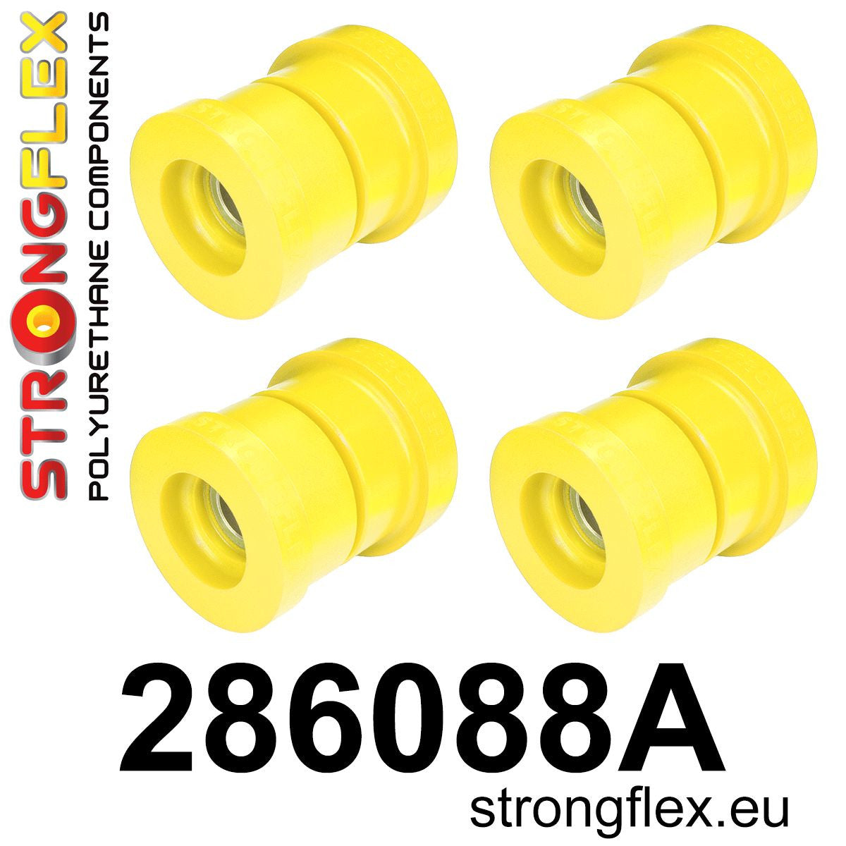286088A Rear beam mounting bush kit RWD SPORT Sport (Yellow) Nissan 300ZX II (90-96) Z32