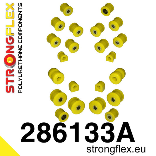 286133A Full suspension bush kit SPORT Sport (Yellow) Nissan Patrol / Safari IV (87-97) Y60
