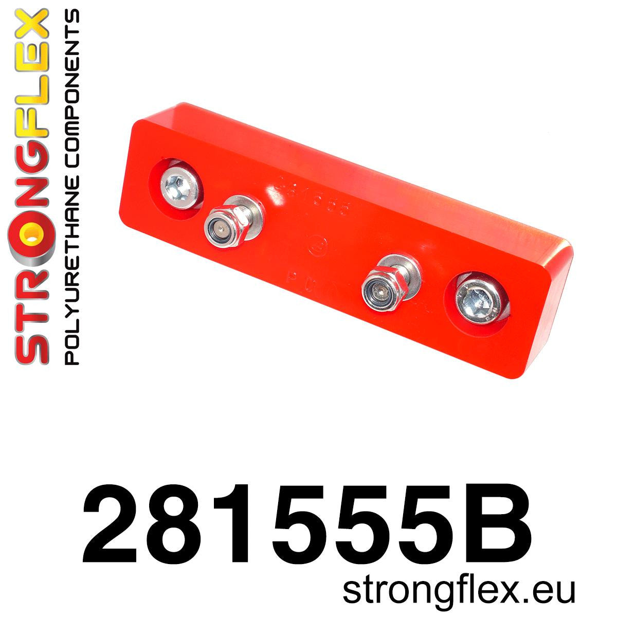 281555B Gearbox mount NISSAN Standard (Red) Nissan Skyline VIII (89-94) R32