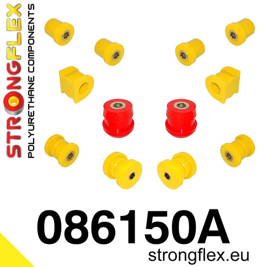 086150A Front suspension bush kit AP1/AP2 SPORT Sport (Yellow) Honda S2000 AP1 (99-04)