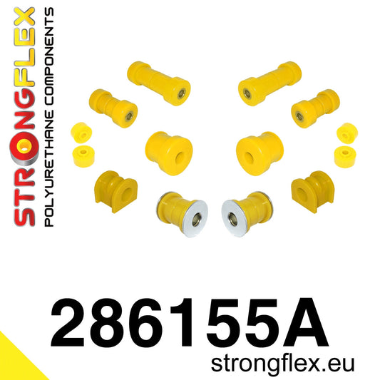 286155A Front suspension bush kit SPORT Sport (Yellow) Nissan Primera II (96-02) P11