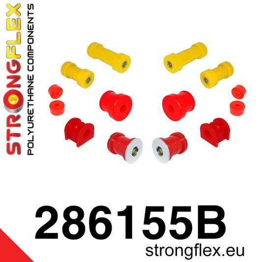 286155B Front suspension bush kit Standard (Red) Nissan Primera II (96-02) P11