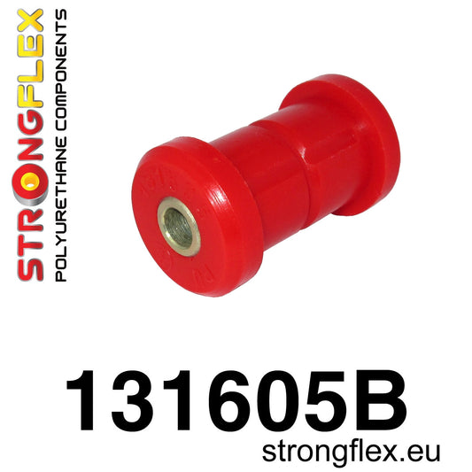 131605B Rear centre prop mount and rear tie bar to axle bushes Standard (Red) Opel / Vauxhall Ascona B (75-81)