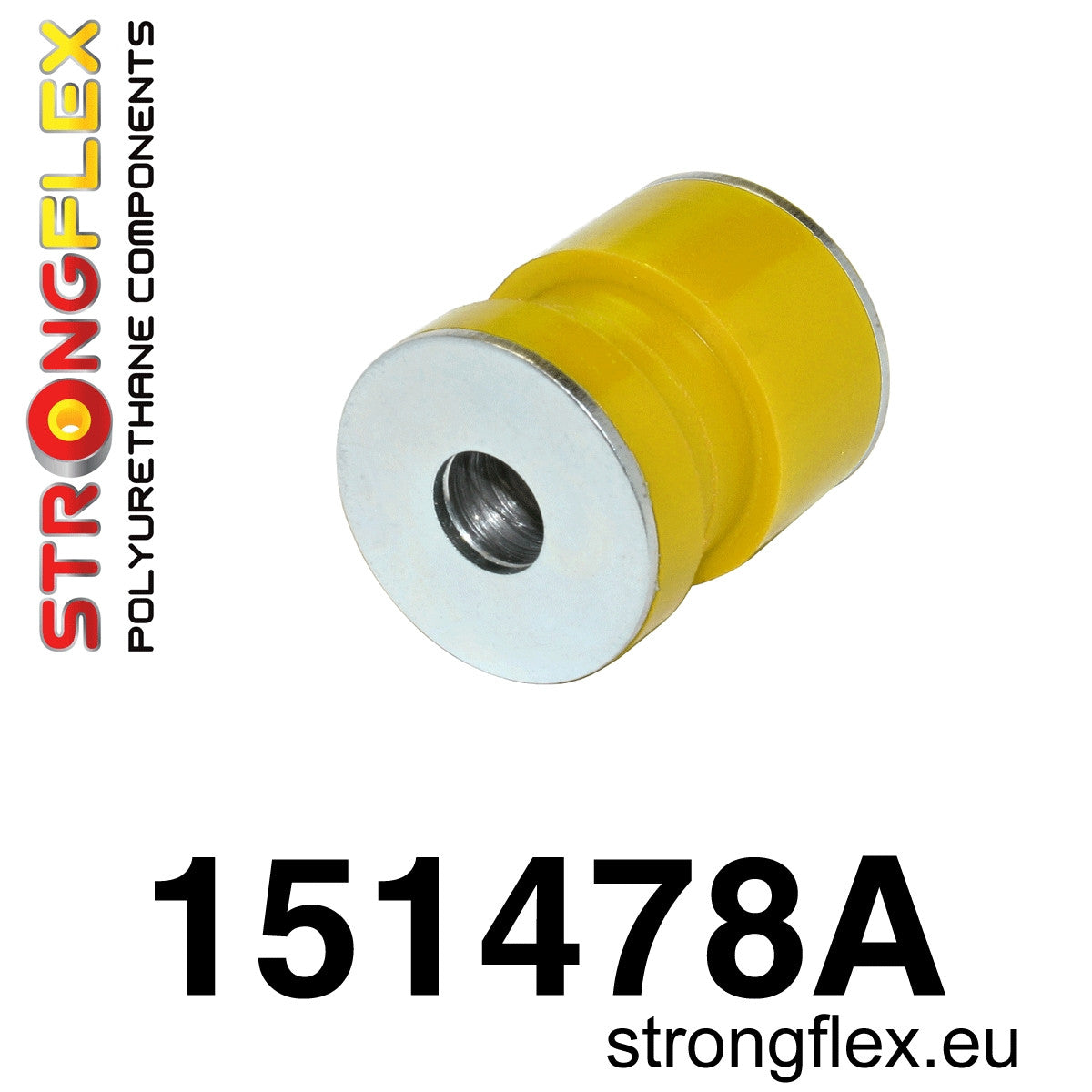 151478A Engine mount bush - dog bone PH II SPORT Sport (Yellow) Renault Clio II (98-10)