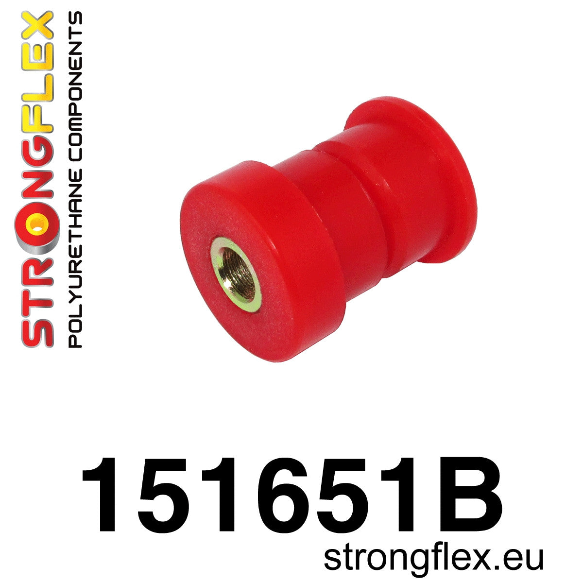 151651B Engine mount bush - dog bone PH I Standard (Red) Renault Clio I (90-01)
