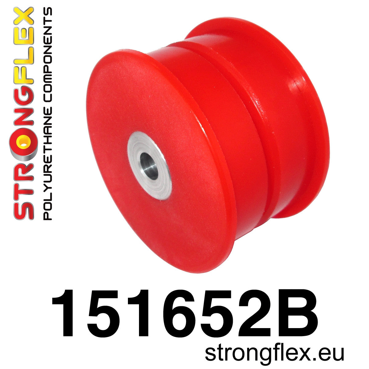 151652B Engine mount bush - dog bone PH I Standard (Red) Renault Clio I (90-01)
