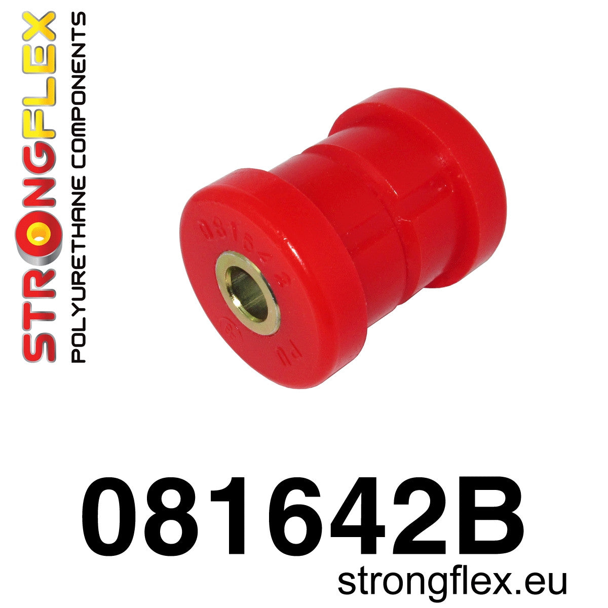 081642B Front lower inner arm bush (SH models) Standard (Red) Honda Prelude V (96-01) BB