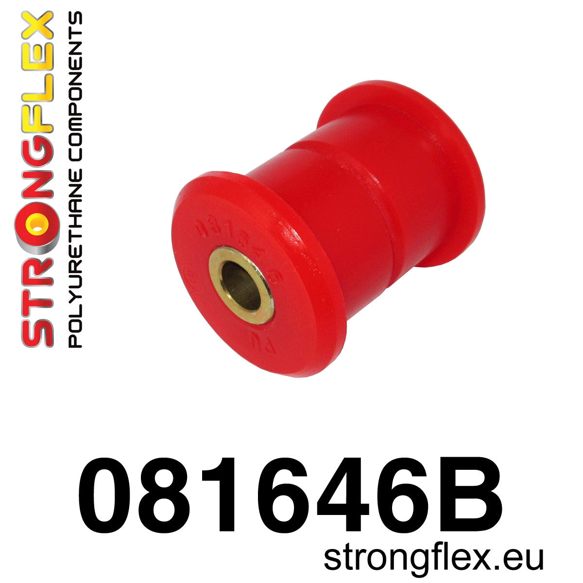 081646B Rear lower outer arm bush Standard (Red) Honda Prelude IV (92-96) BA / BB