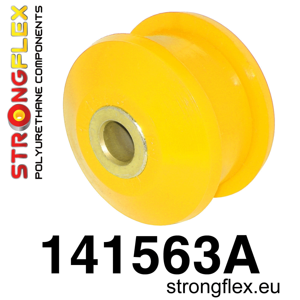 141563A Front arm rear bush SPORT Sport (Yellow) Peugeot 206 / 206+ (98-12)