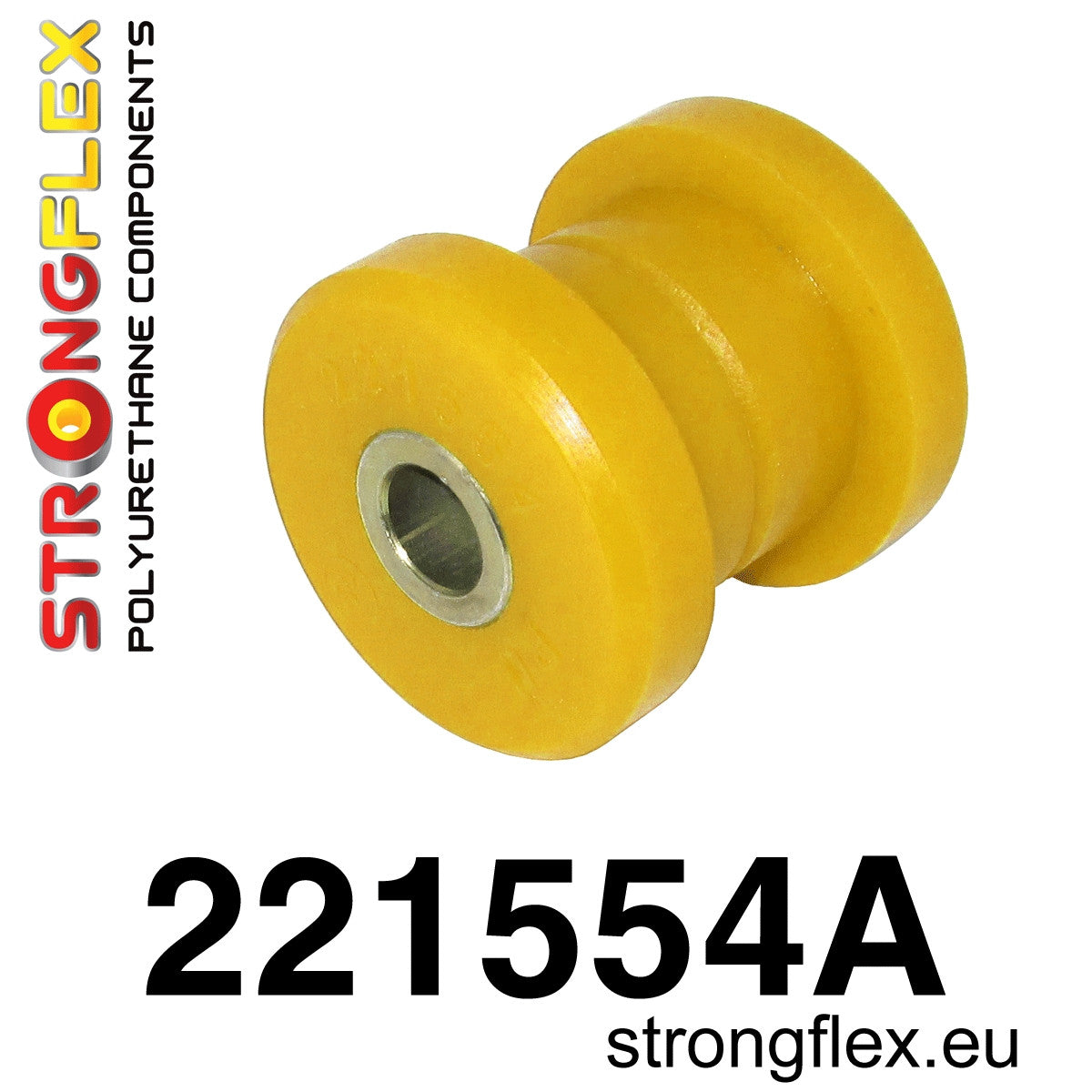 221554A Rear lower spring mount outer bush SPORT Sport (Yellow) Audi A3 / S3 / RS3 II (03-13) 8P