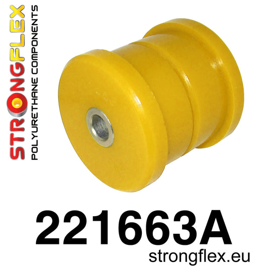 221663A Rear tie bar to chassis front bush SPORT Sport (Yellow) Audi A3 / S3 / RS3 II (03-13) 8P