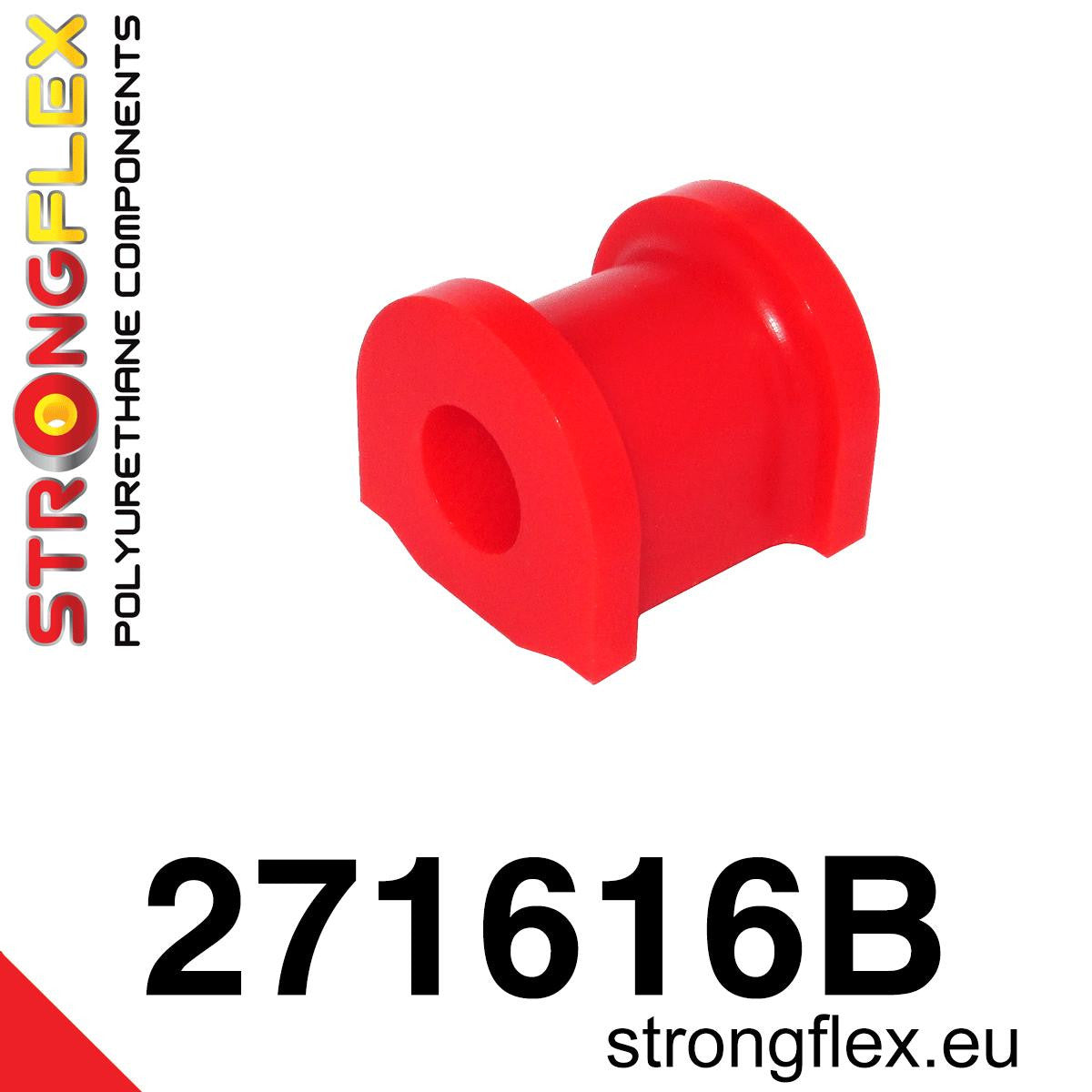 271616B Rear anti roll bar bush Standard (Red) Subaru Forester III (09-13) SH