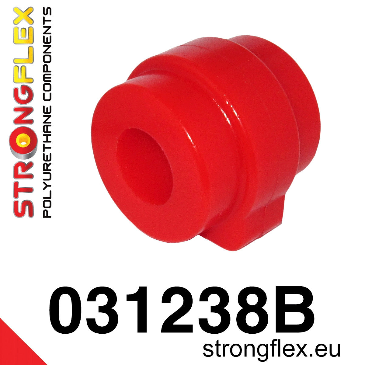 031238B Front anti roll bar bush Standard (Red) BMW Seria 5 IV (95-03) E39