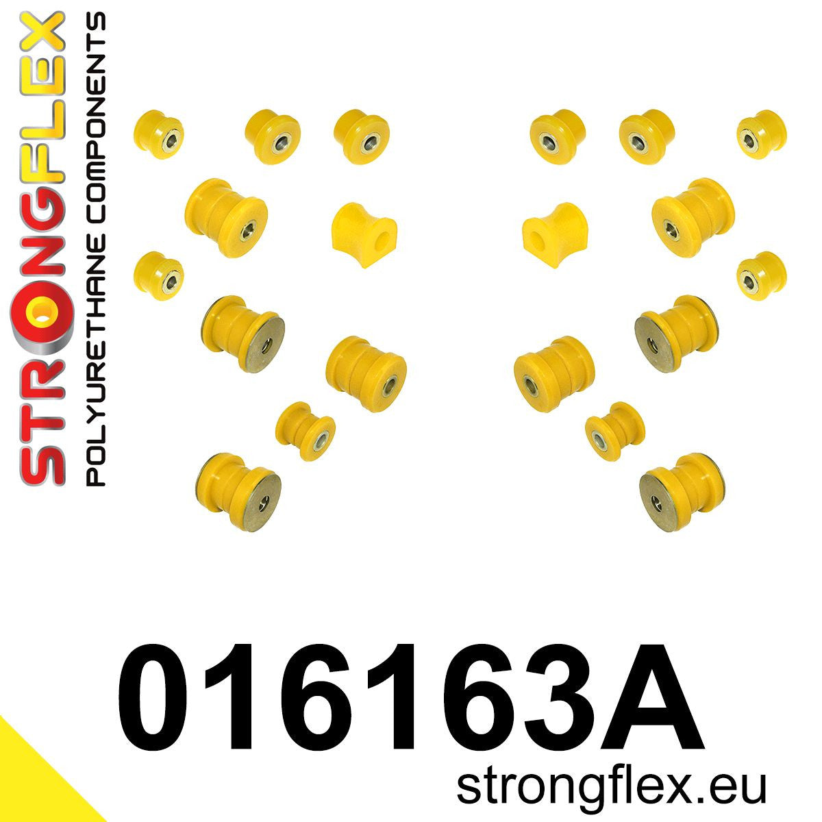 016163A Rear suspension bush kit SPORT Sport (Yellow) Alfa Romeo GTV GTV (95-05) type 916