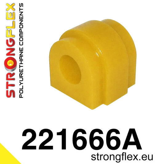 221666A Rear anti roll bar bush SPORT Sport (Yellow) Audi A3 / S3 / RS3 II (03-13) 8P