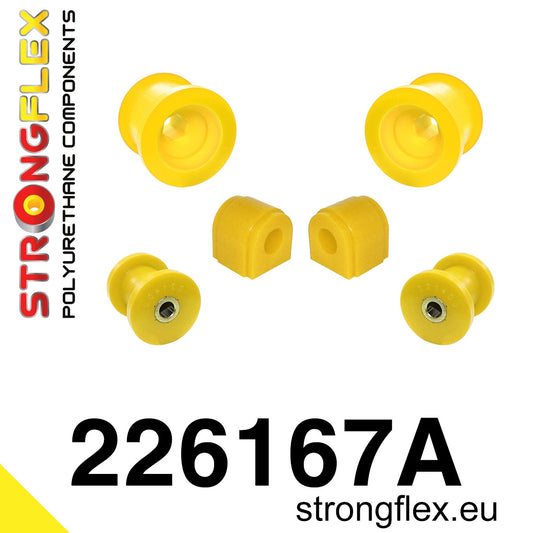 226167A Front suspension bush kit SPORT Sport (Yellow) Audi A3 / S3 / RS3 II (03-13) 8P