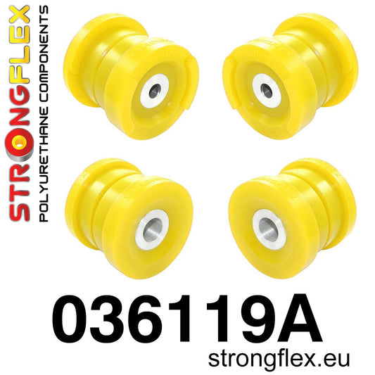 036119A Rear beam mounting bush kit SPORT Sport (Yellow) BMW Seria 3 IV (98-07) E46