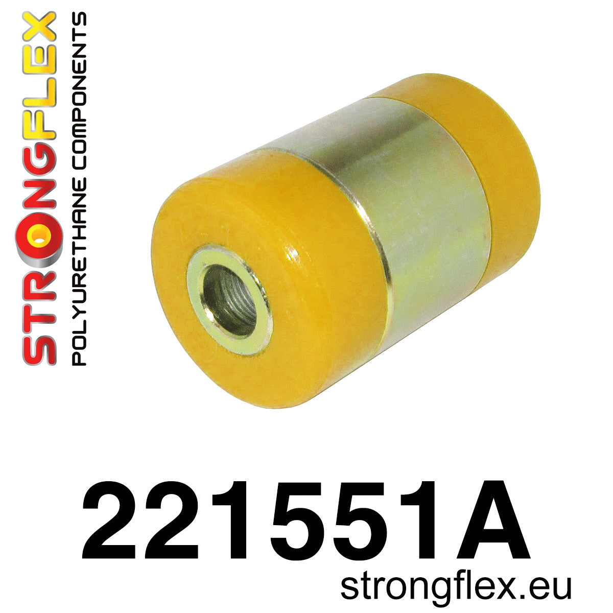 221551A Rear lower link inner bush SPORT Sport (Yellow) Audi A3 / S3 / RS3 II (03-13) 8P