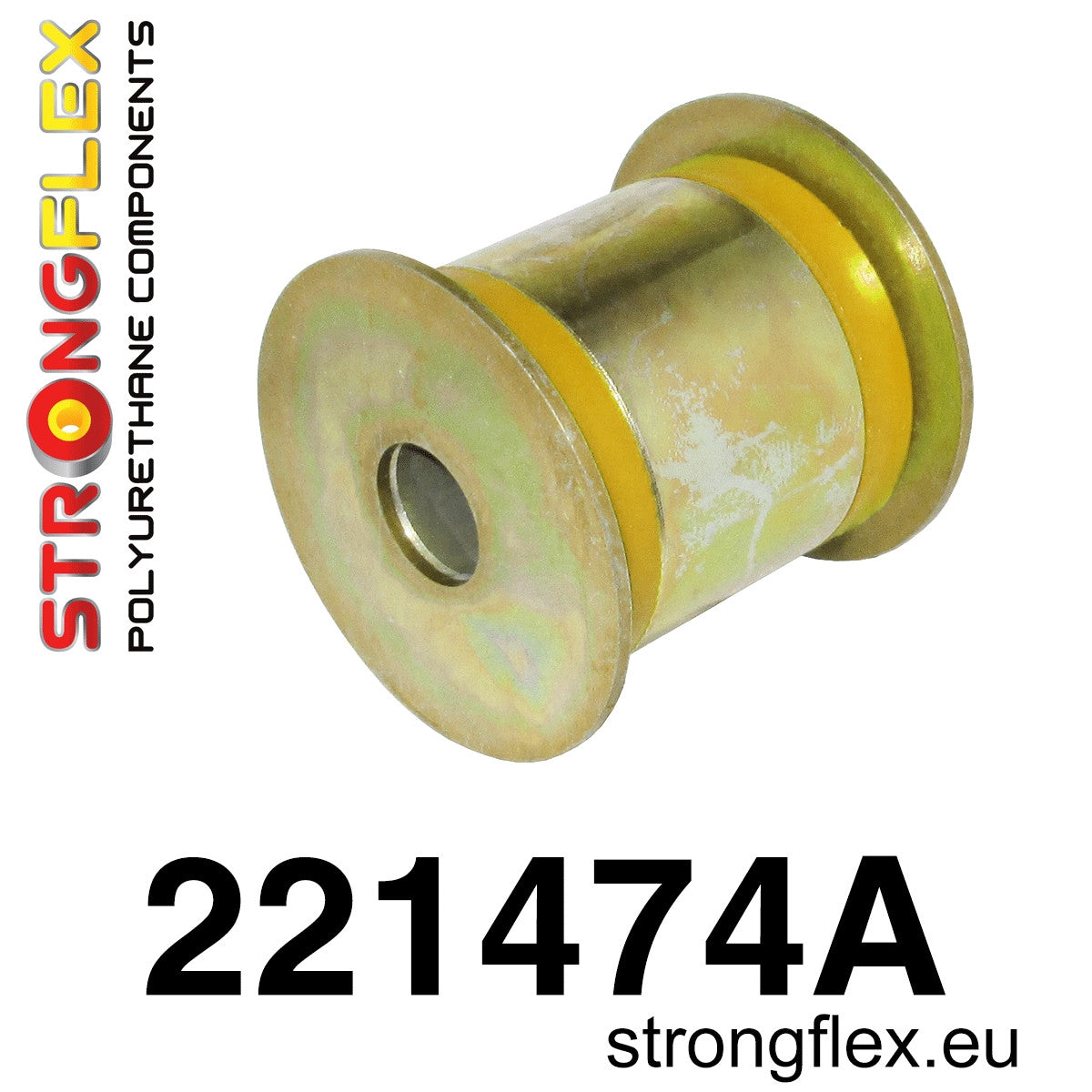 221474A Rear lower link outer bush SPORT Sport (Yellow) Audi A3 / S3 / RS3 II (03-13) 8P