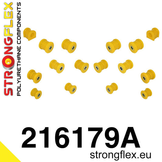 216179A Rear suspension bush kit SPORT Sport (Yellow) Toyota Soarer III (91-00) Z30