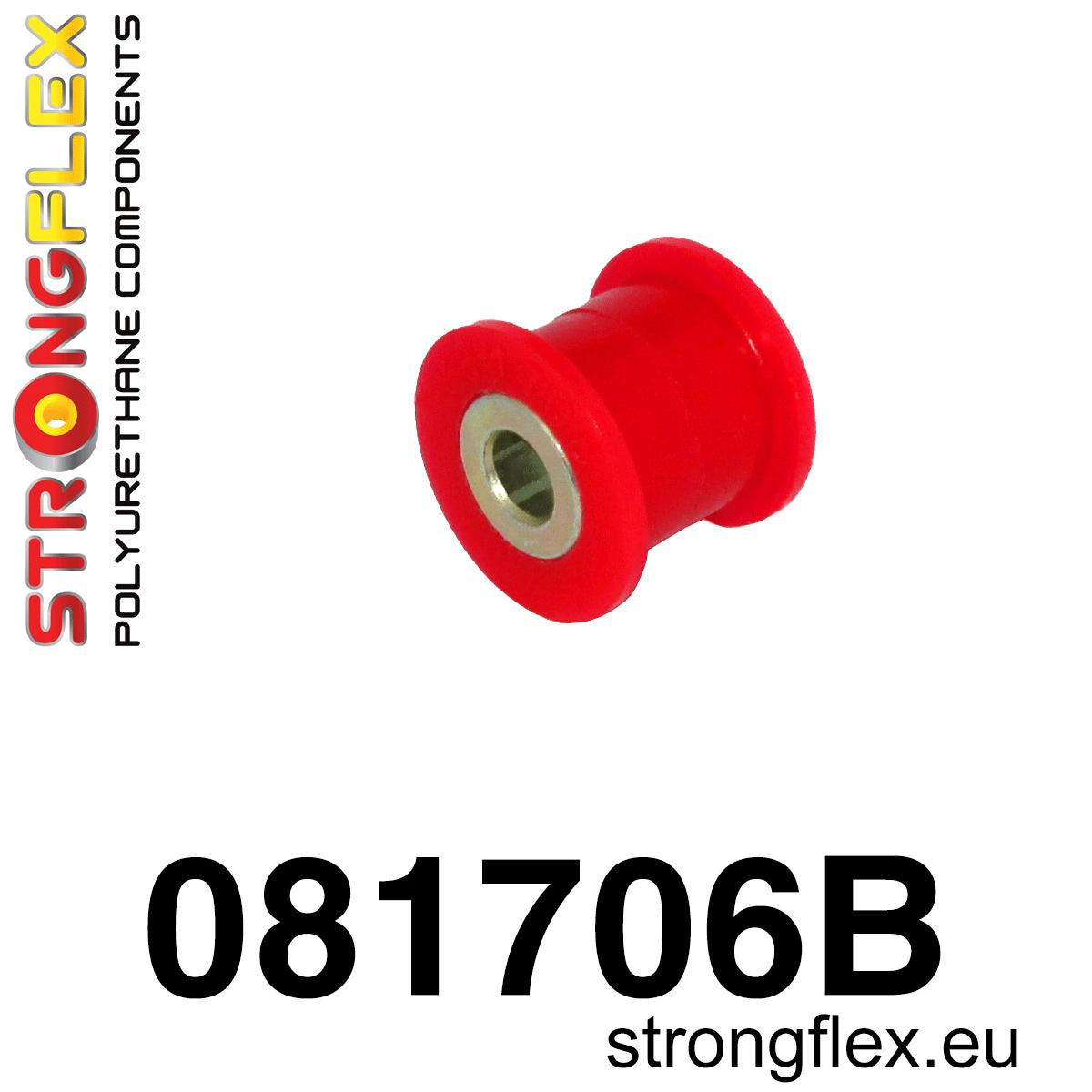 081706B Steering rack mount bush Standard (Red) Acura TL III (03-08) UA6 / UA7