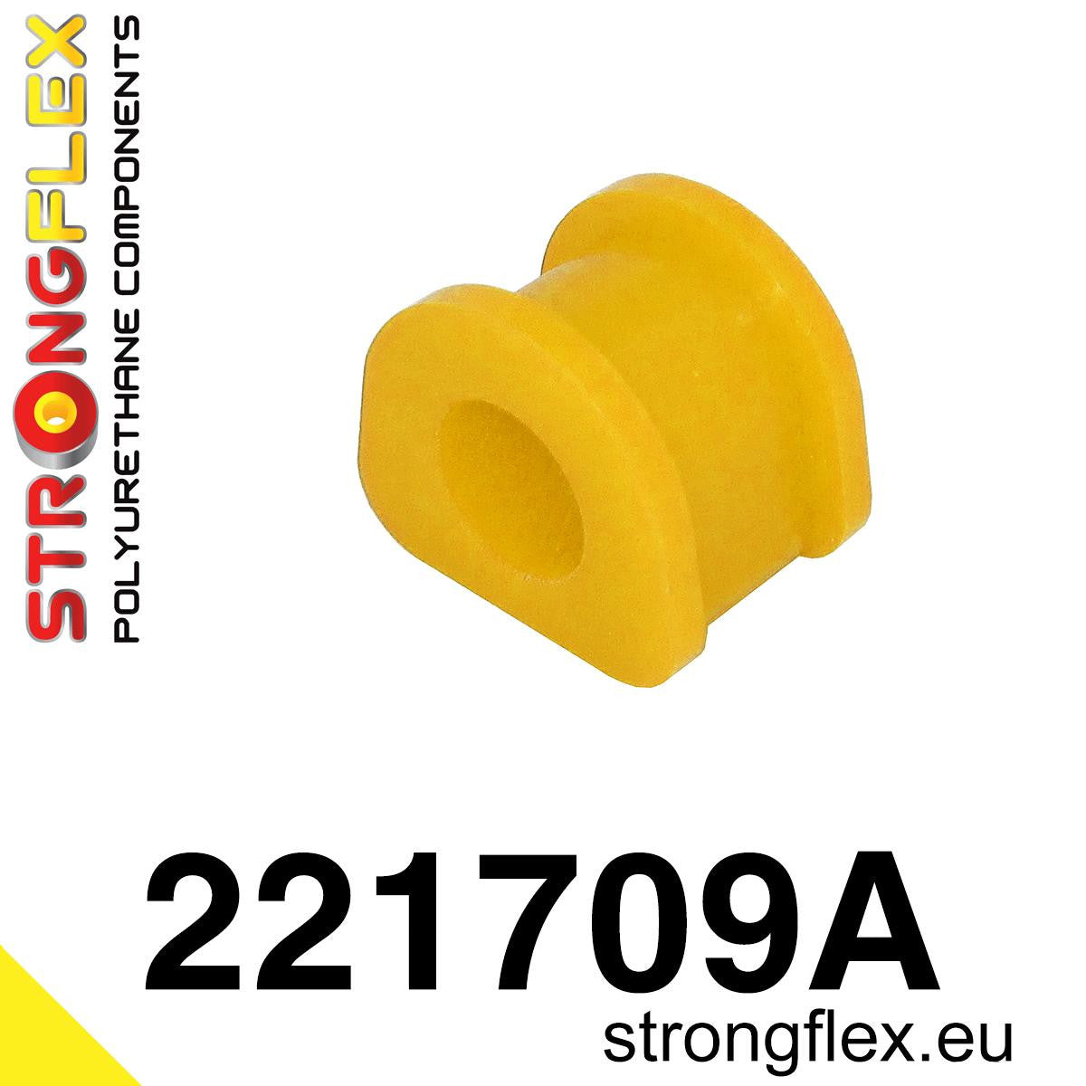 221709A Rear anti roll bar outer bush SPORT Sport (Yellow) Volkswagen Golf II (83-92) 19E / 1G
