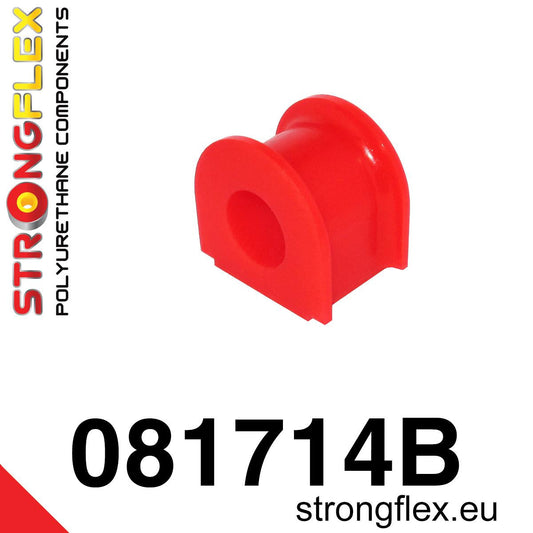 081714B Rear anti roll bar bush Standard (Red) Honda Prelude IV (92-96) BA / BB