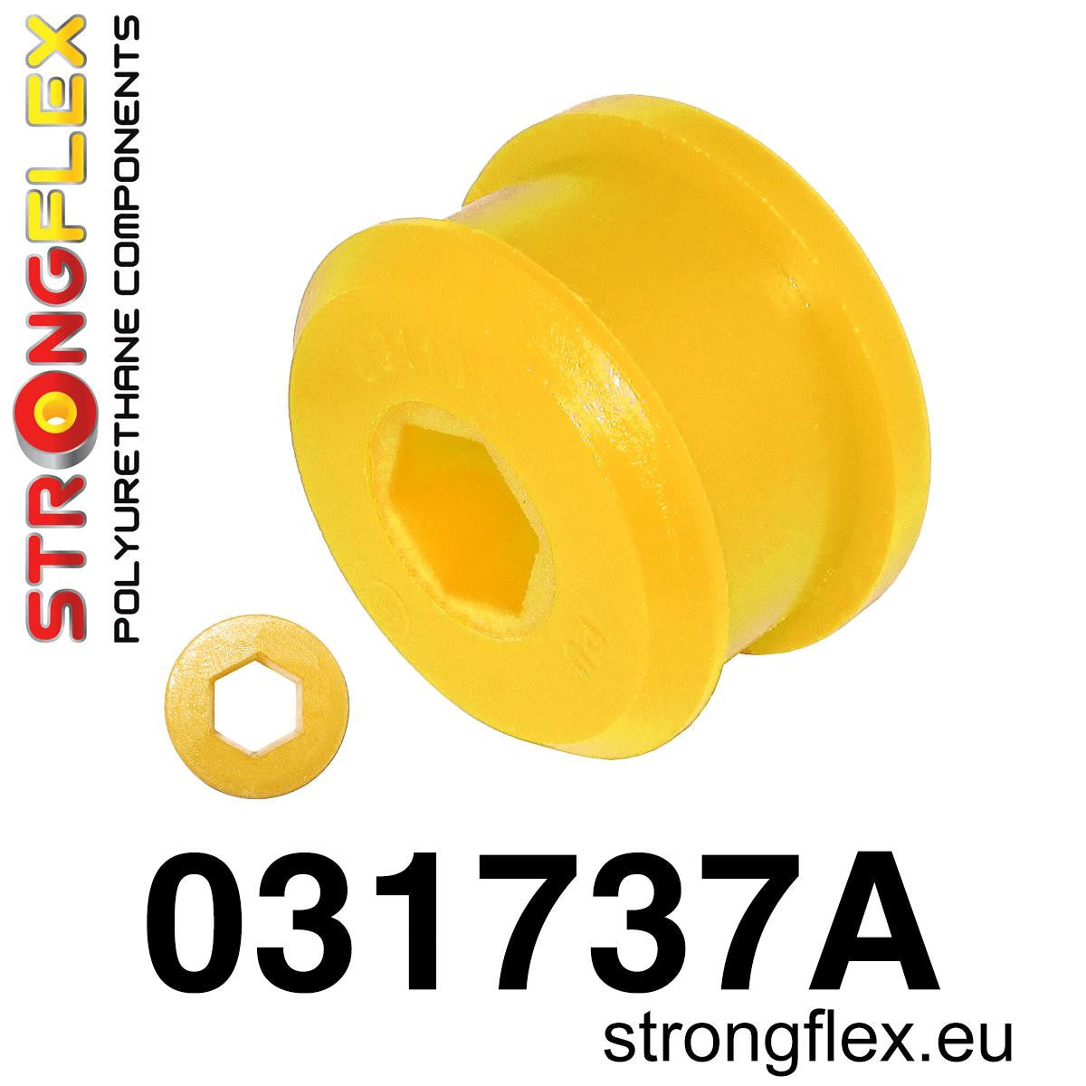 031737A Front lower arm bush (E46 wishbone) SPORT Sport (Yellow) BMW Seria 3 II (82-91) E30