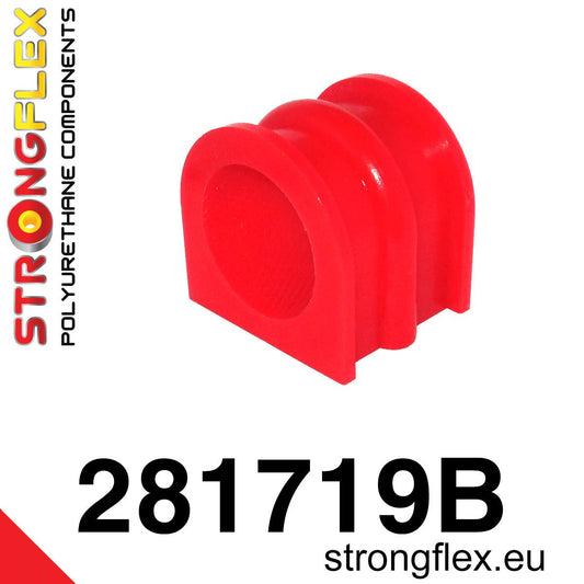 281719B Front anti roll bar bush Standard (Red) Nissan 350Z (02-08) Z33