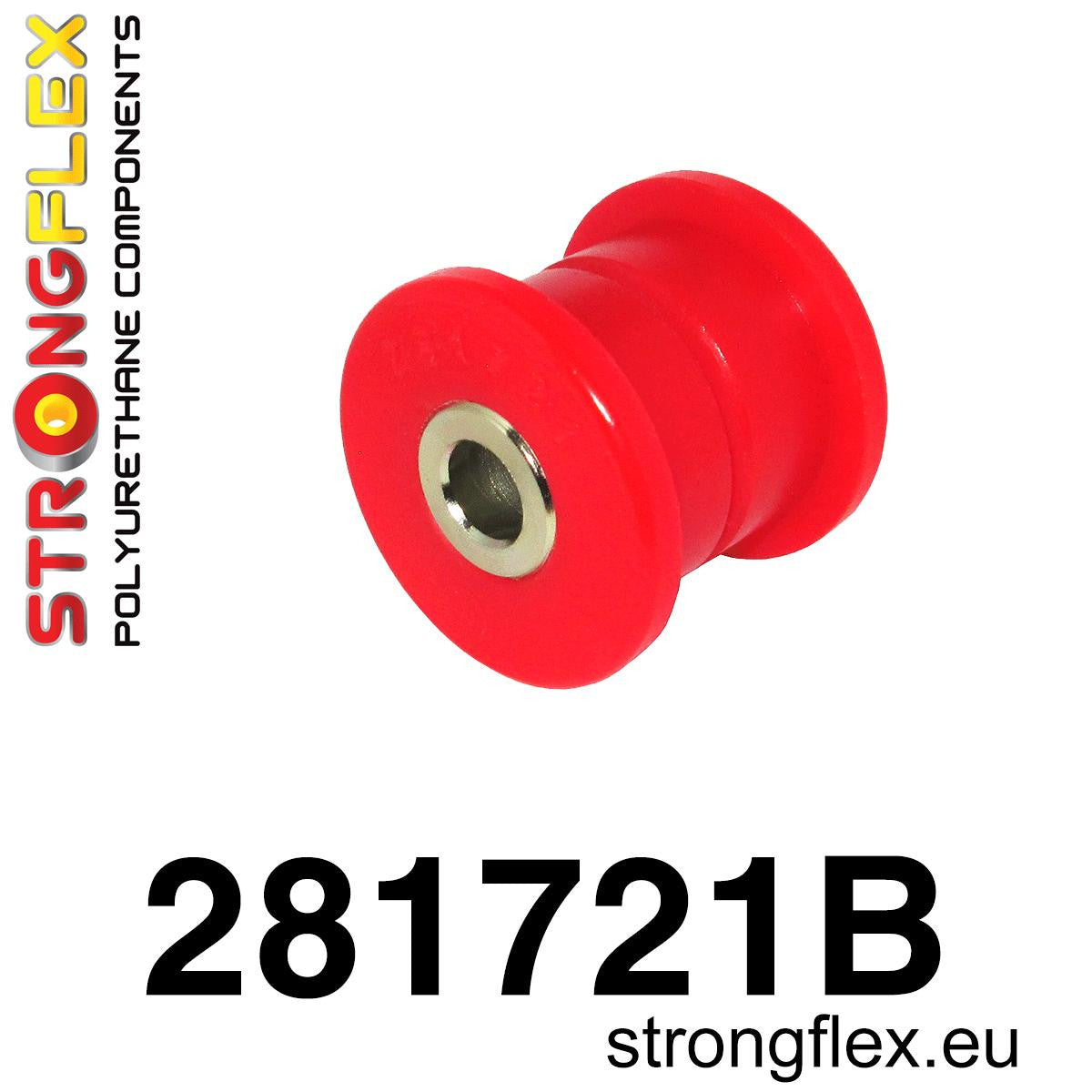 281721B Front lower outer arm bush Standard (Red) Nissan 350Z (02-08) Z33