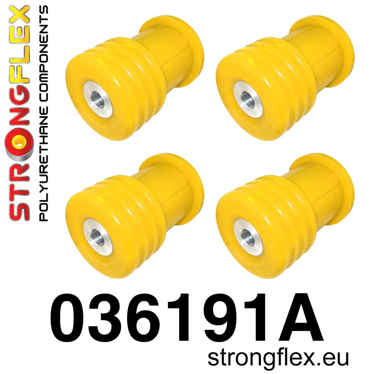 036191A Rear beam mounting bush kit E39 Touring SPORT Sport (Yellow) BMW Seria 5 IV (95-03) E39