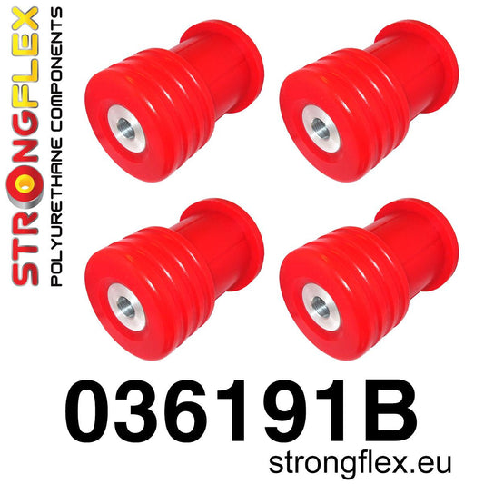 036191B Rear beam mounting bush kit E39 Touring Standard (Red) BMW Seria 5 IV (95-03) E39