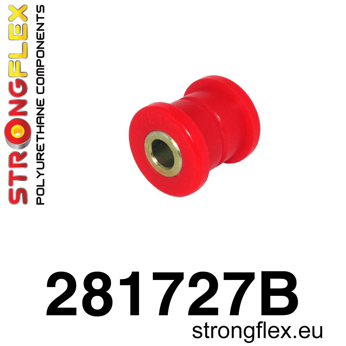 281727B Rear lower link outer bush Standard (Red) Nissan 350Z (02-08) Z33