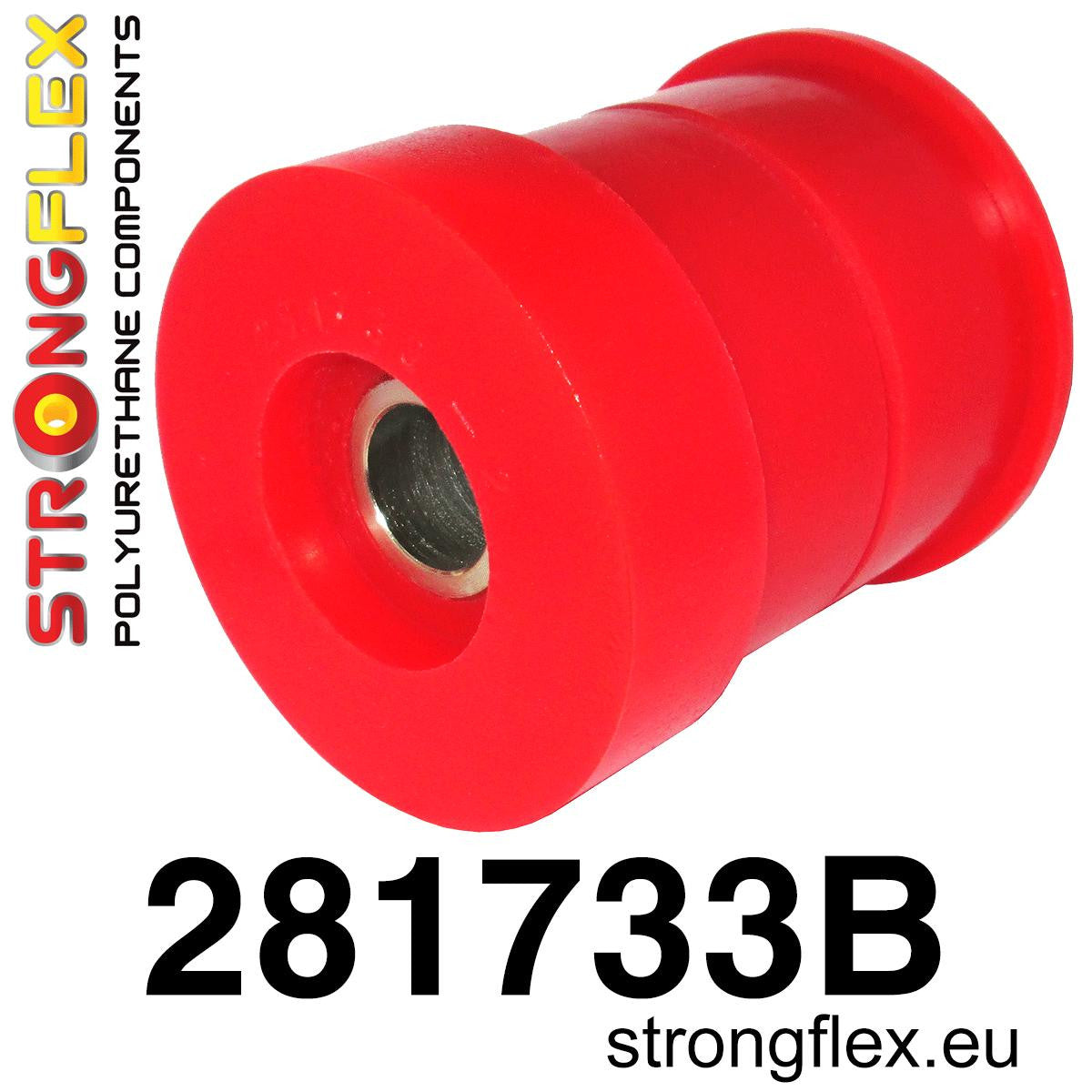 281733B Rear beam rear bush Standard (Red) Nissan 350Z (02-08) Z33