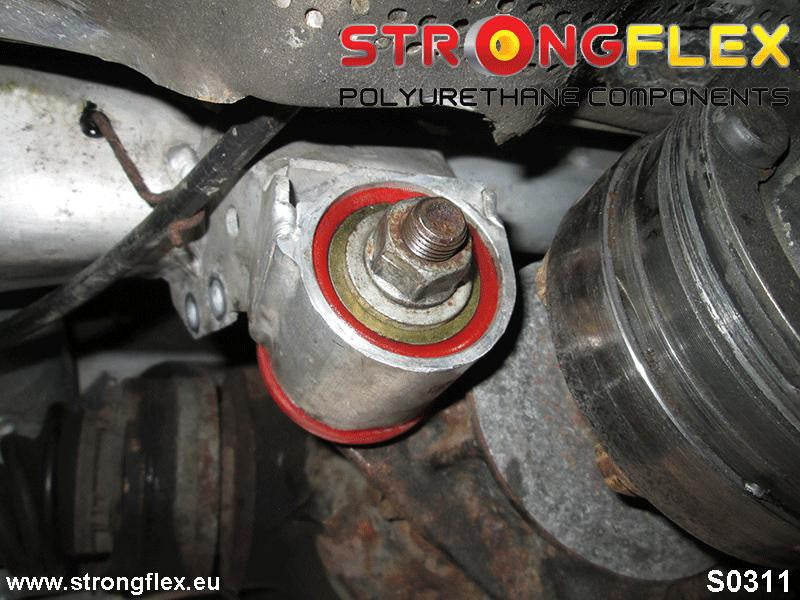 031717B Rear diff mount - front bush Standard (Red) BMW Seria 5 IV (95-03) E39