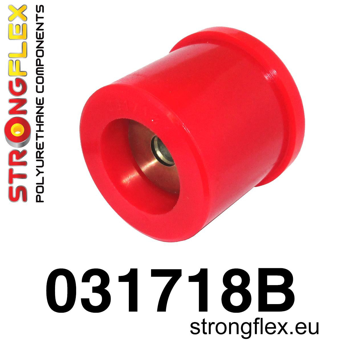 031718B Rear diff mount - rear bush Standard (Red) BMW Seria 5 IV (95-03) E39